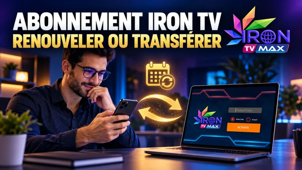 abonnement IRON TV