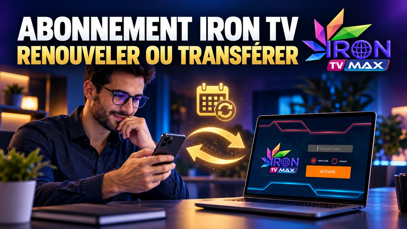 abonnement IRON TV
