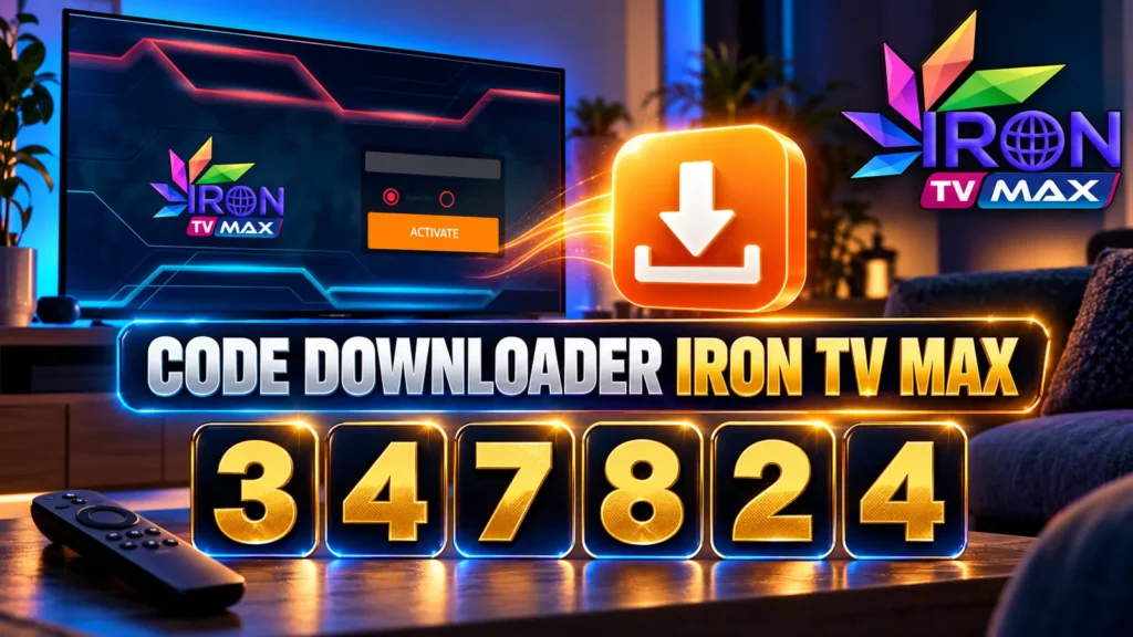 Code Downloader IRON TV MAX