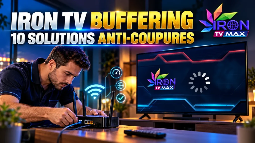 IRON TV buffering